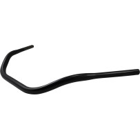 Hefty 1-1/4" Handlebar — 1-1/4" clamping diameter, 36" width, 2-7/8" rise, Black gloss