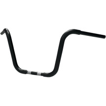 Manillar Fat Ape Hanger de 1-1/4" — diámetro 1-1/4", altura 12", negro brillante