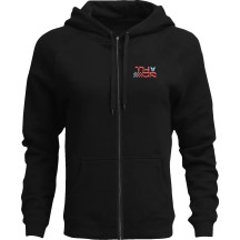 Vantage Zip-Up Hoodie — XL, Black