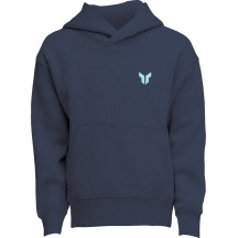 Youth Futura Pullover Hoodie — Navy, S