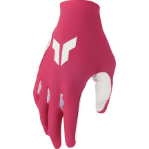 Guantes Sportmode Icónicos — XS, Blanco/Rosa