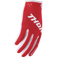 Guantes Ridemode Static para jóvenes — Talla L, rojo
