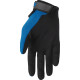 Youth Ridemode Static Gloves — Size M, Blue