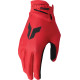 Youth Launchmode Split Gloves — L (Youth), Red
