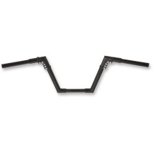 1-1/4" Modular Handlebar — 1-1/4" dia, 1" clamp, 10" rise, Black