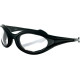 Foamerz Sunglasses — Medium frame, 142 mm frame width, 25 mm bridge, Black matte
