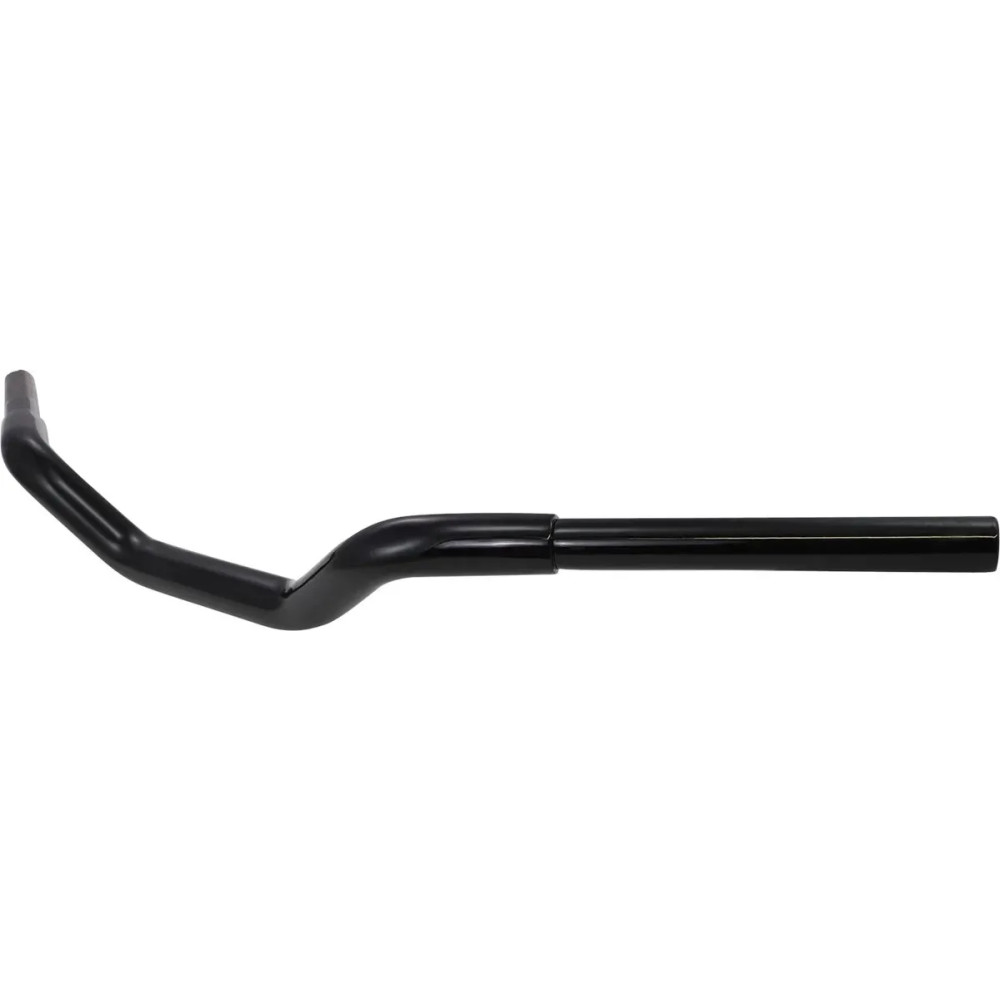Hefty 1-1/4" Handlebar — 33" width, 3" rise, Black gloss