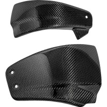 Side Cover — Pair, Carbon fiber, Gloss black, Left/Right