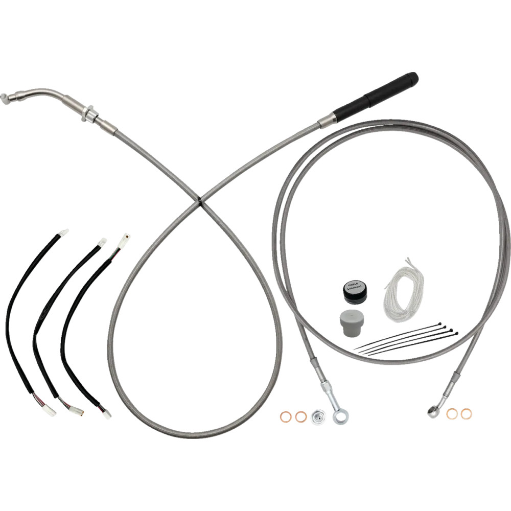 Kit de instalación EZ — 25,5 cm (10") altura de manillar, Pulido