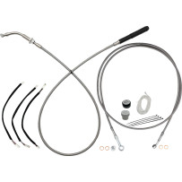 Kit de instalación EZ — 12" de altura del manillar, pulido