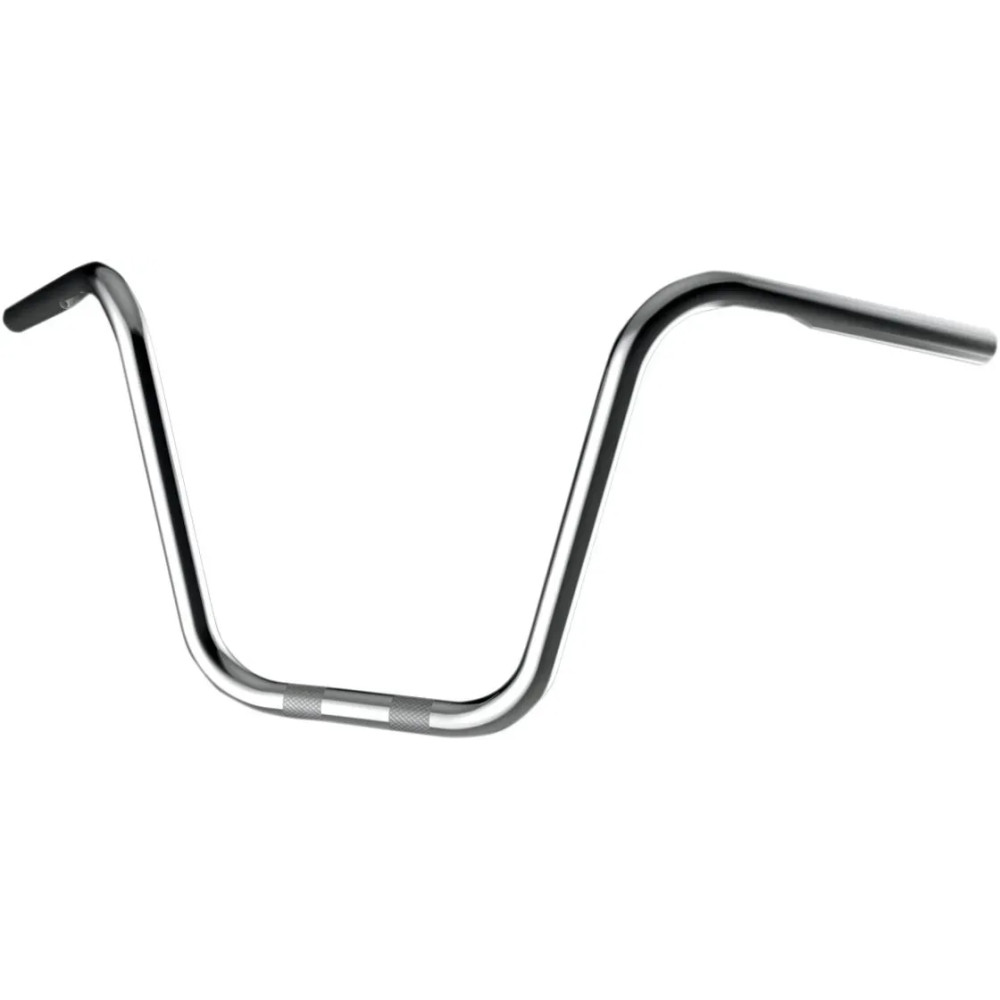 1" Handlebar — 12" rise, 30-1/2" width, Chrome