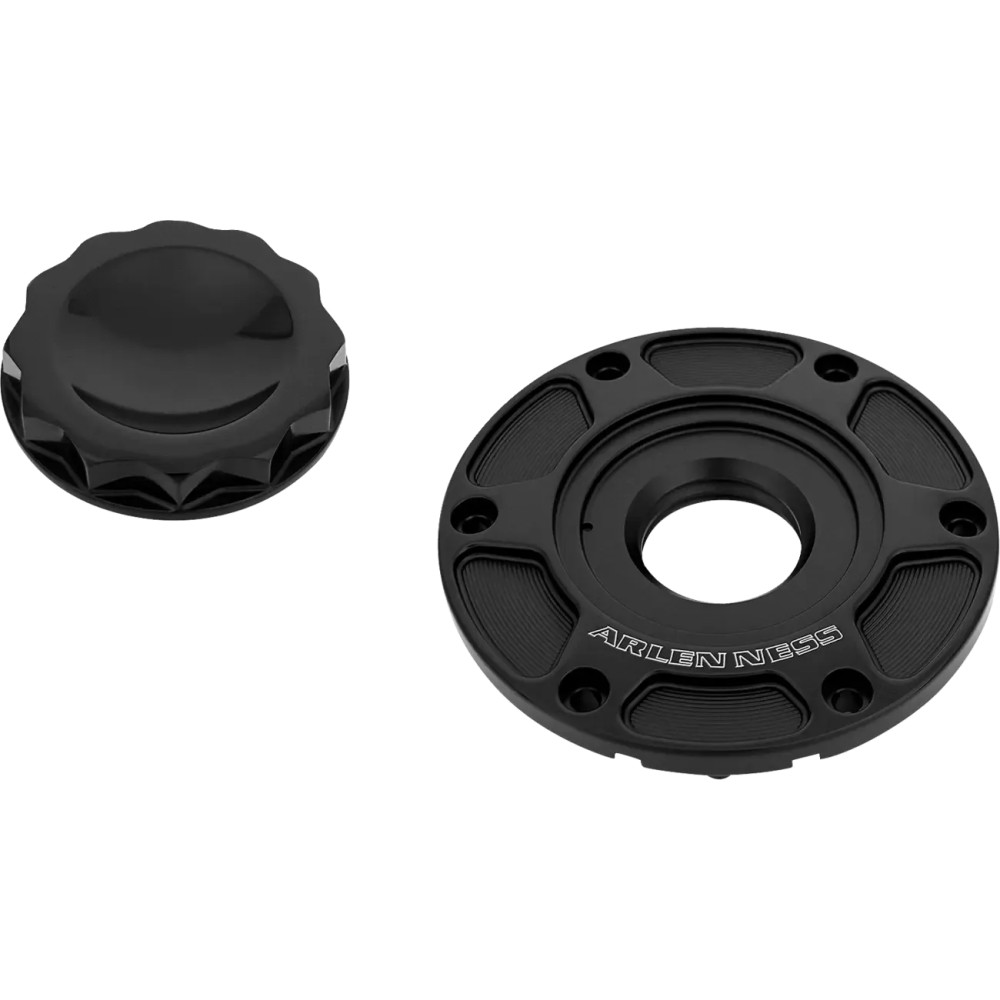12 Point Gas Cap — Black