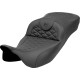 Extended Reach RoadSofa™ Tri Gripper Seat — 17-1/2" driver, 5-1/2" lumbar, Black