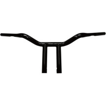 1-1/4" Super T Handlebar with Built-In Riser — 10" rise, 33" width, Black