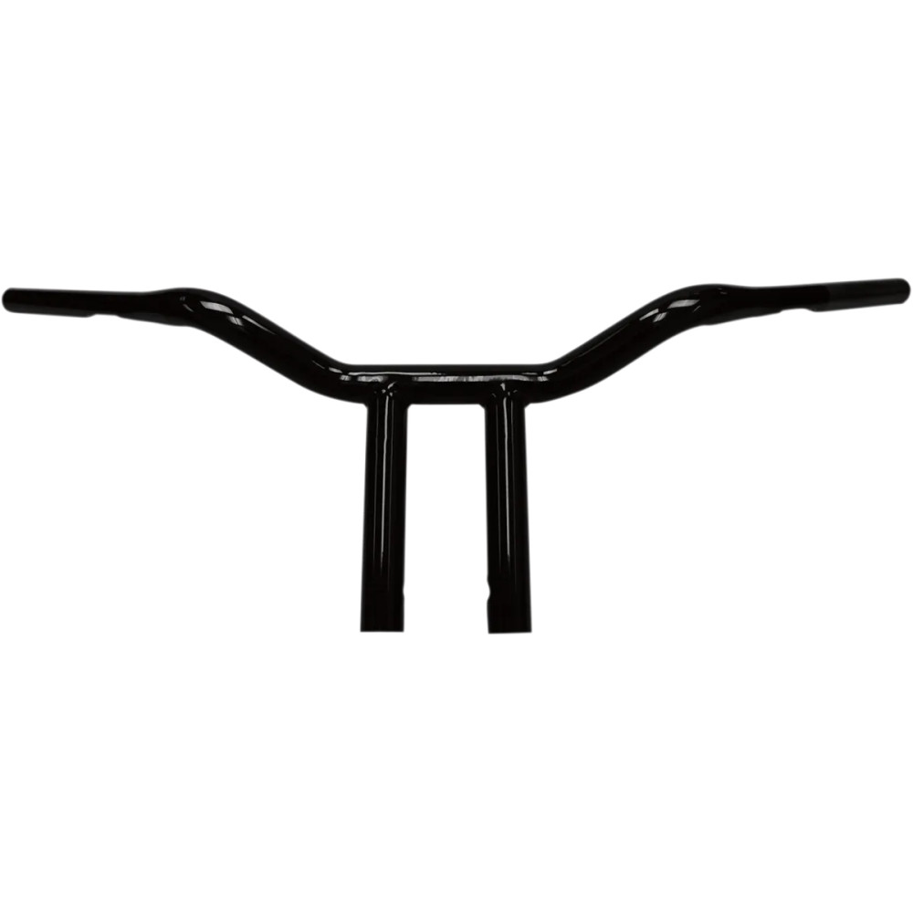 1-1/4" Super T Handlebar with Built-In Riser — 10" rise, 33" width, Black