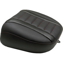 Asiento de Pasajero Deluxe Touring — Negro, Fibra de carbono