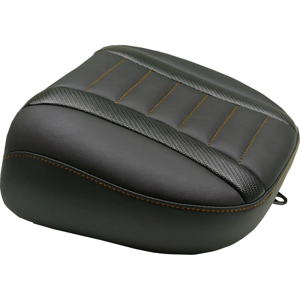 Asiento para pasajero Deluxe Touring — negro, naranja