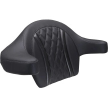 Extended Arm Wrap-Around Backrest — Extended, Black, Gray