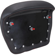 Chopped Tour-Pak® Sissy Bar Pad — Black, Red