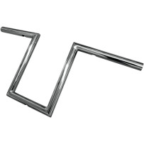 Narrow-Z Old School Handlebar — 61 cm (24"), rise 25.5 cm (10"), 25.4 mm (1"), Chrome