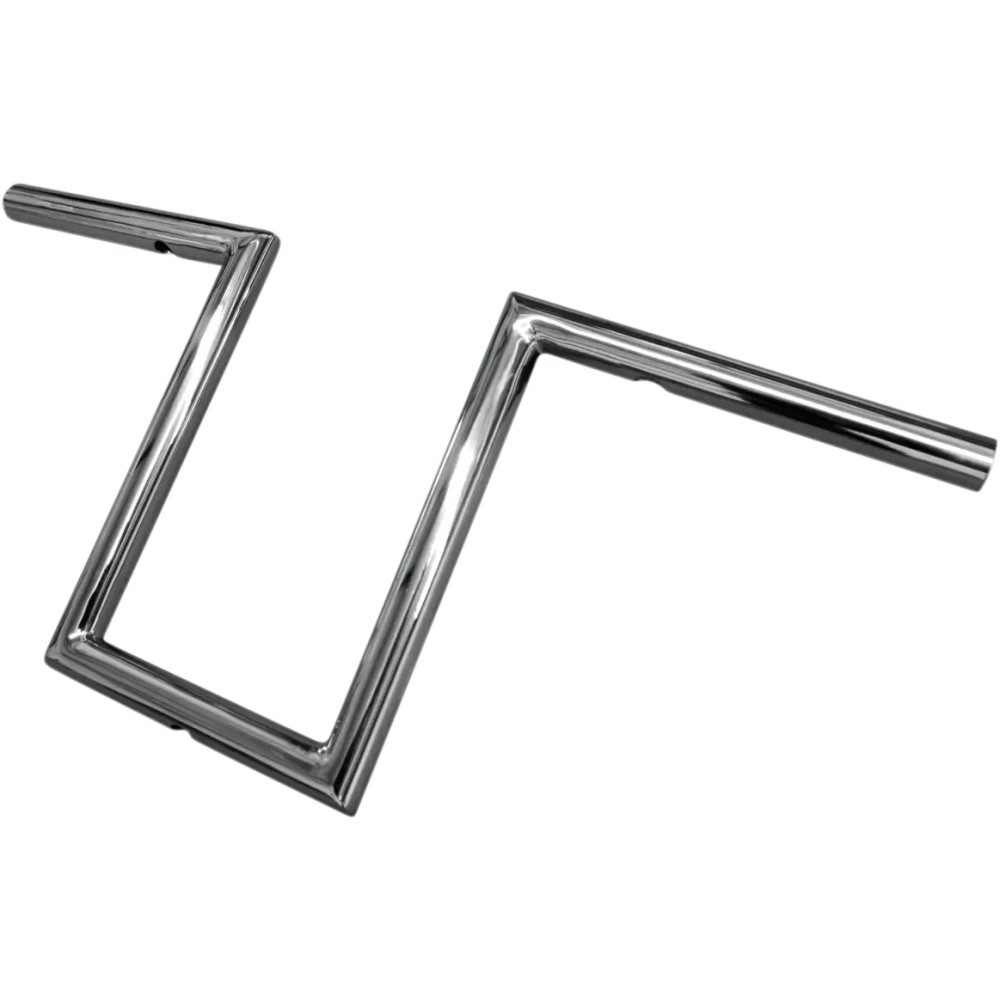 Narrow-Z Old School Handlebar — 61 cm (24"), rise 25.5 cm (10"), 25.4 mm (1"), Chrome