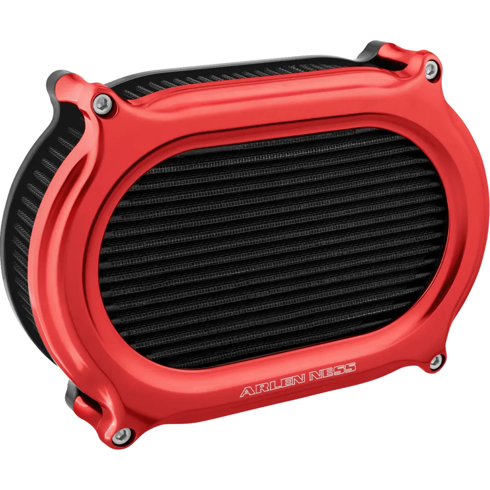 Kit de filtro de aire oval Stage 2 — Rojo