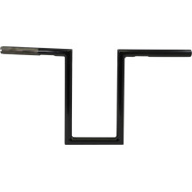 Narrow-Z Old School Handlebar — 24" width, 12" rise, 1" diameter, Black