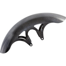 21" Pro Sport Carbon Fiber Front Fender — fits 130/60-21, clearance up to 14"