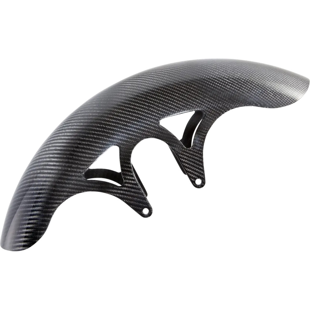 21" Pro Sport Carbon Fiber Front Fender — fits 130/60-21, clearance up to 14"