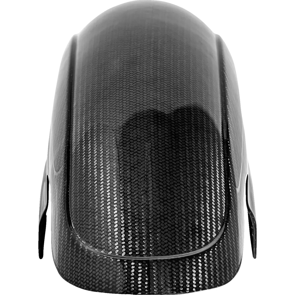 Carbon Fiber Front Fender — 23" wheel, 6" width, Black