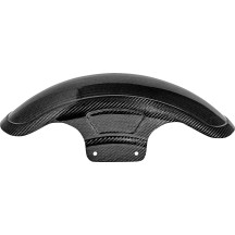 Carbon Fiber Front Fender — 23" wheel, 6" width, Black