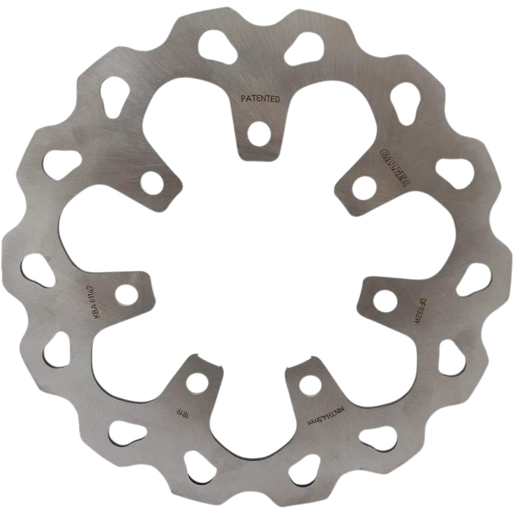 Wave® Discos de freno — 300 mm, 5 orificios, plateado