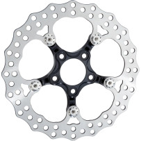 Spider Rotor — 320 mm, Black, Chrome