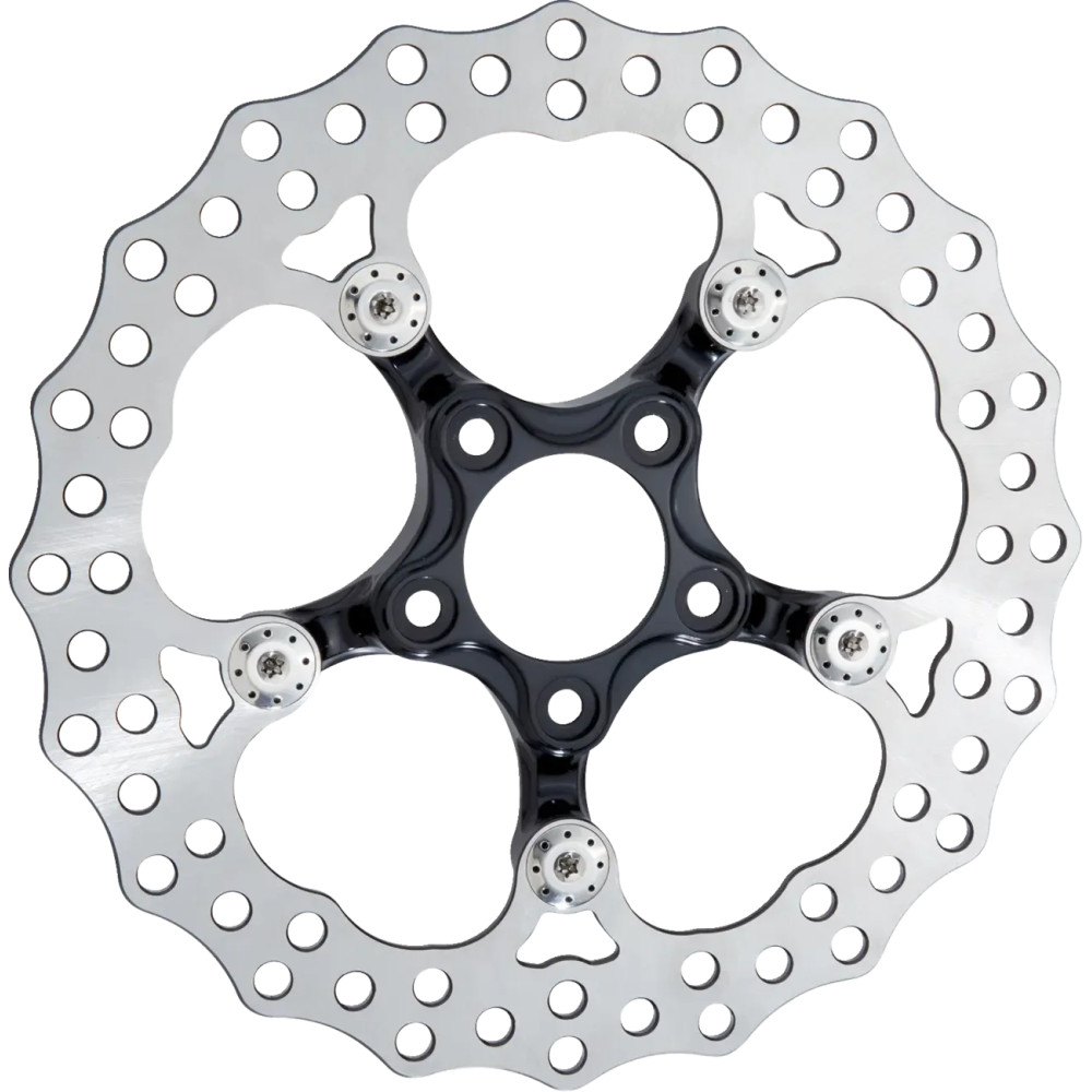 Spider Rotor — 320 mm, Black, Chrome