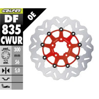 Rotor de freno Floating Wave — 300 mm, 5 mm, 5 agujeros