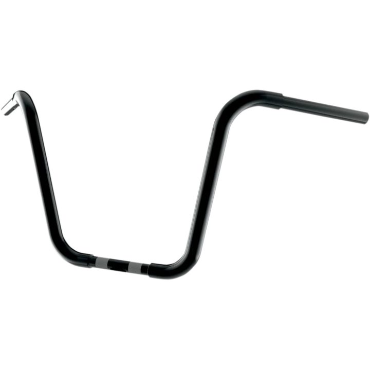 Manillar Fat Ape Hanger 1-1/4" — diámetro 32 mm (1-1/4"), 35,5 cm (14") de subida, 89 cm (35") ancho, abrazadera 25,4 mm (1")