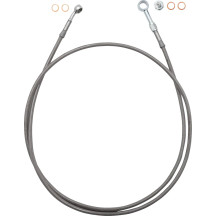 EZ Install Línea de freno — 170 cm (67") longitud completa, para ABS, acero inoxidable