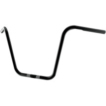 1" Handlebar — 1" clamp, 14" rise, 34" width, Black Gloss