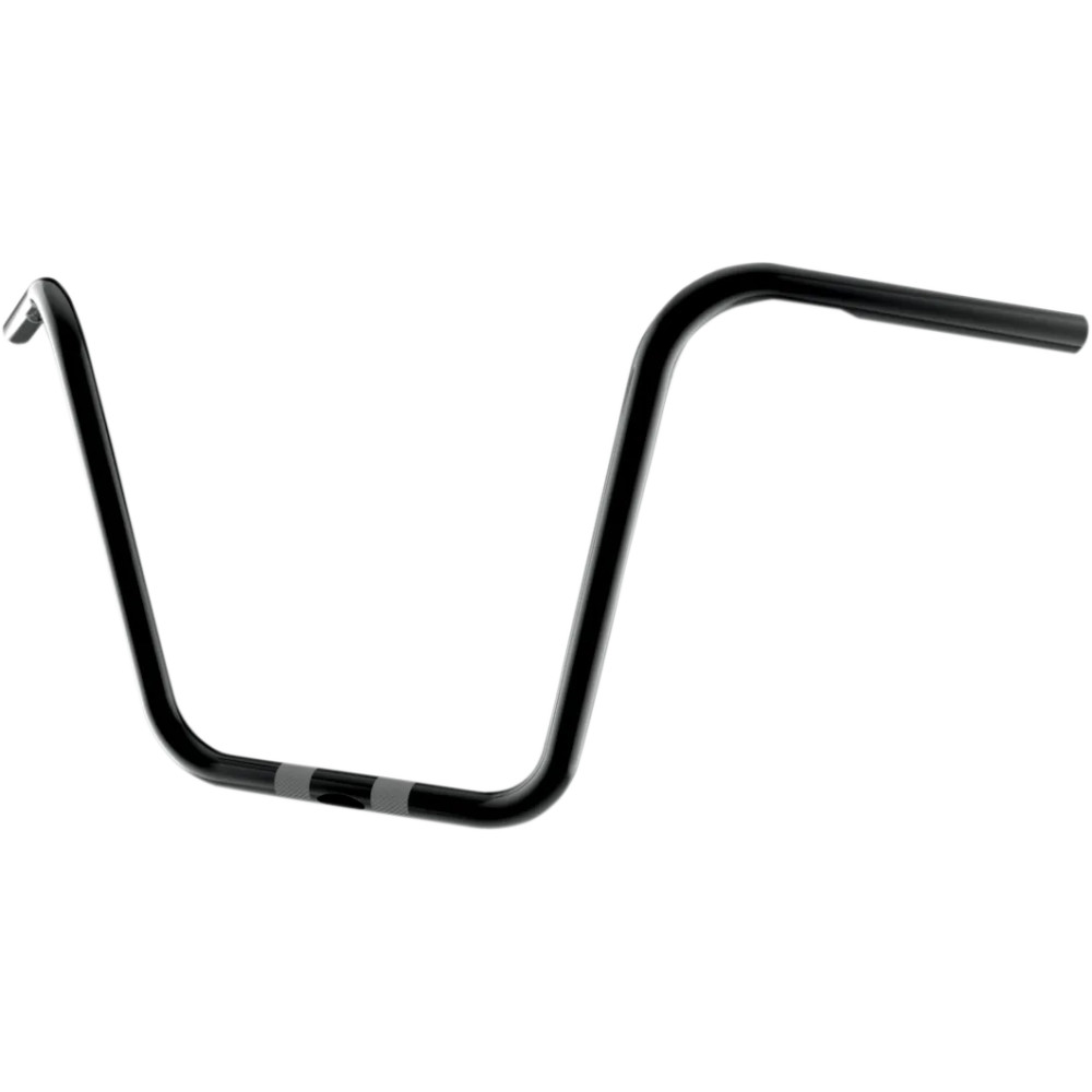 1" Handlebar — 1" clamp, 14" rise, 34" width, Black Gloss