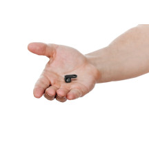 NANO Series Handlebar Turn Signals — Black, Front right, Front left, Harley-Davidson®