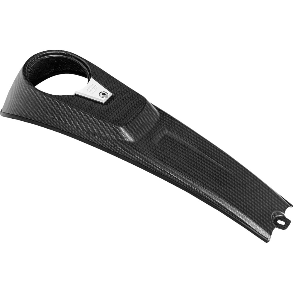 Carbon Fiber Dash Panel For M8 Softail Models — Matte Black