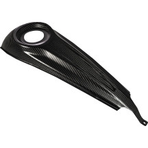 Carbon Fiber Dash Panel For Touring Models — Black gloss