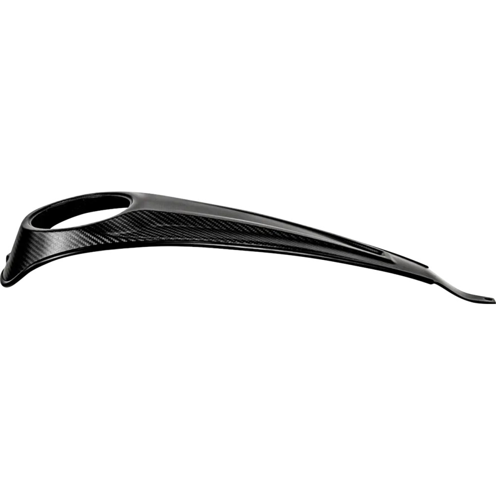 Carbon Fiber Dash Panel For Touring Models — Dash, center-fill, black gloss carbon fiber