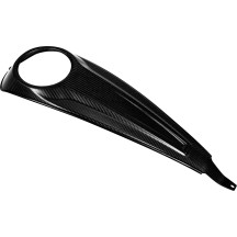 Carbon Fiber Dash Panel For Touring Models — Dash, center-fill, black gloss carbon fiber