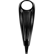 Carbon Fiber Dash Panel For Touring Models — Dash, center-fill, black gloss carbon fiber