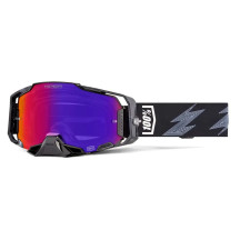 Armega HiPER® Goggle — One Size, Black, Purple mirror