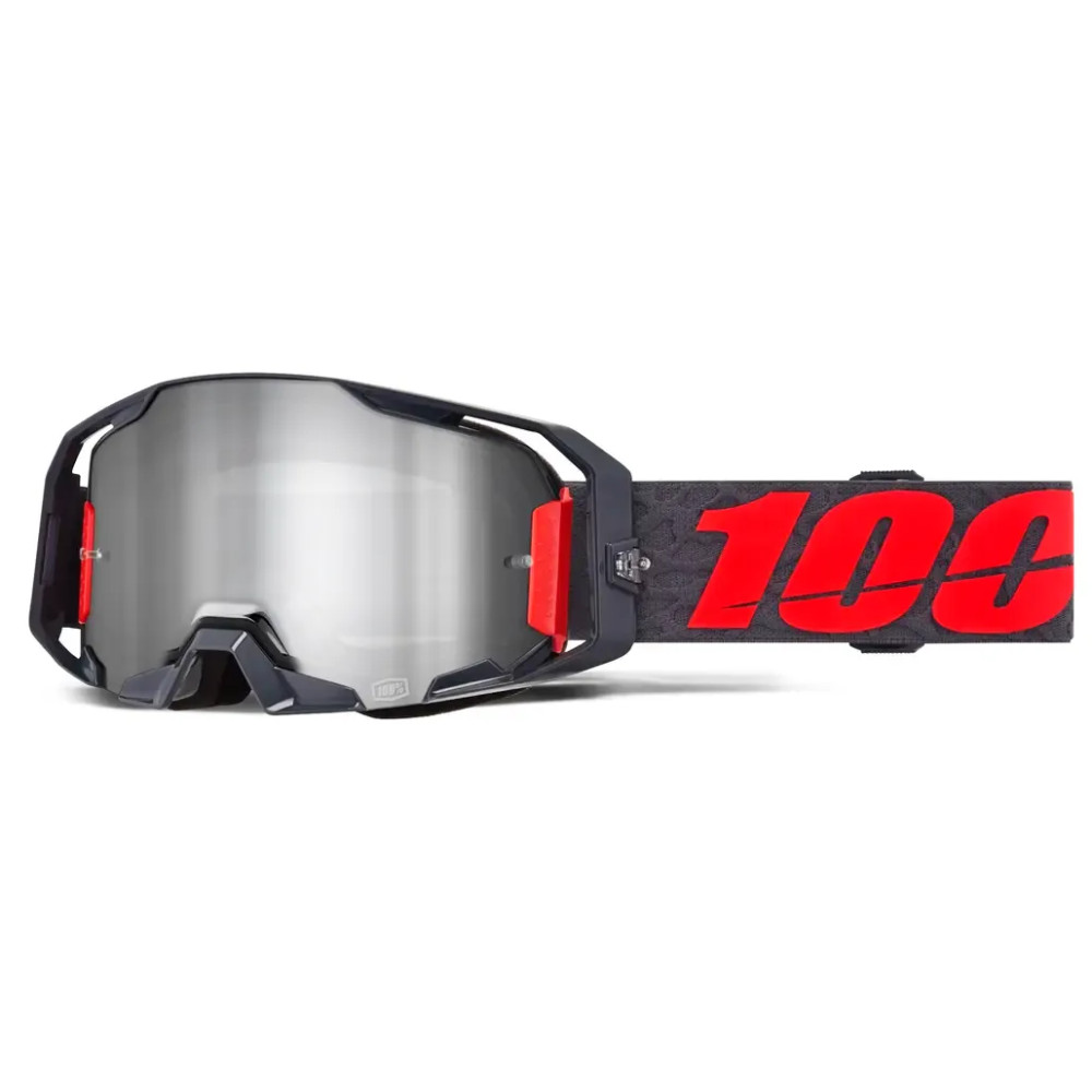 ARmatic Goggle — One Size, Black, Red, Mirrored lens