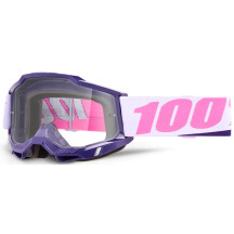 Accuri 2 Goggle — One Size, Purple, Clear lens