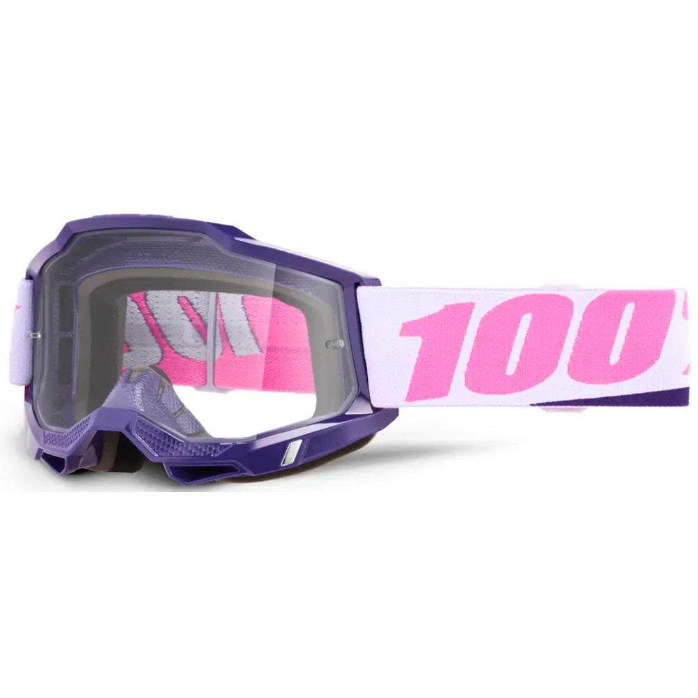 Accuri 2 Goggle — One Size, Purple, Clear lens