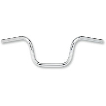 1" Handlebar — 1" clamping diameter, 20.5 cm rise, 77.5 cm width, Chrome